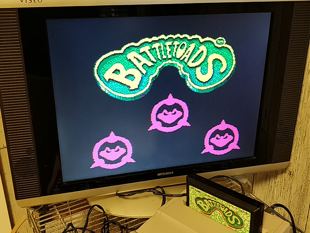 BattleToads (BATTLETOADS) MESAIA Nintendo Famicom NES Cartridge only tested-b824 - Hakushin Retro Game shop