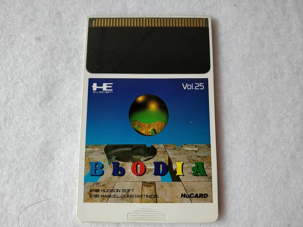 BLODIA NEC TurboGrafx-16 PCE /Hu-Card only tested-b912- - Hakushin Retro Game shop