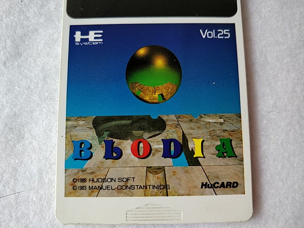 BLODIA NEC TurboGrafx-16 PCE /Hu-Card only tested-b912- - Hakushin Retro Game shop