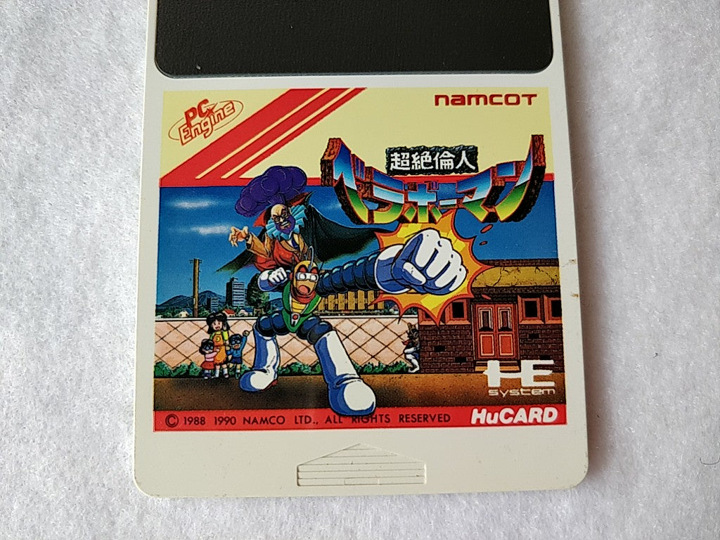 Chozetsu Rinjin Berabo Man NEC TurboGrafx-16 PCE /Hu-Card only tested-b912- - Hakushin Retro Game shop