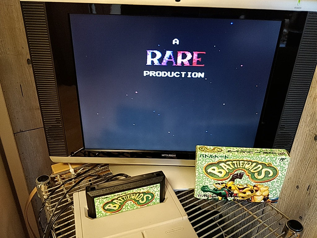 タイトル BattleToads (BATTLETOADS) MESAIA Nintendo Famicom NES Cartridge only tested-b824 - Hakushin Retro Game shop