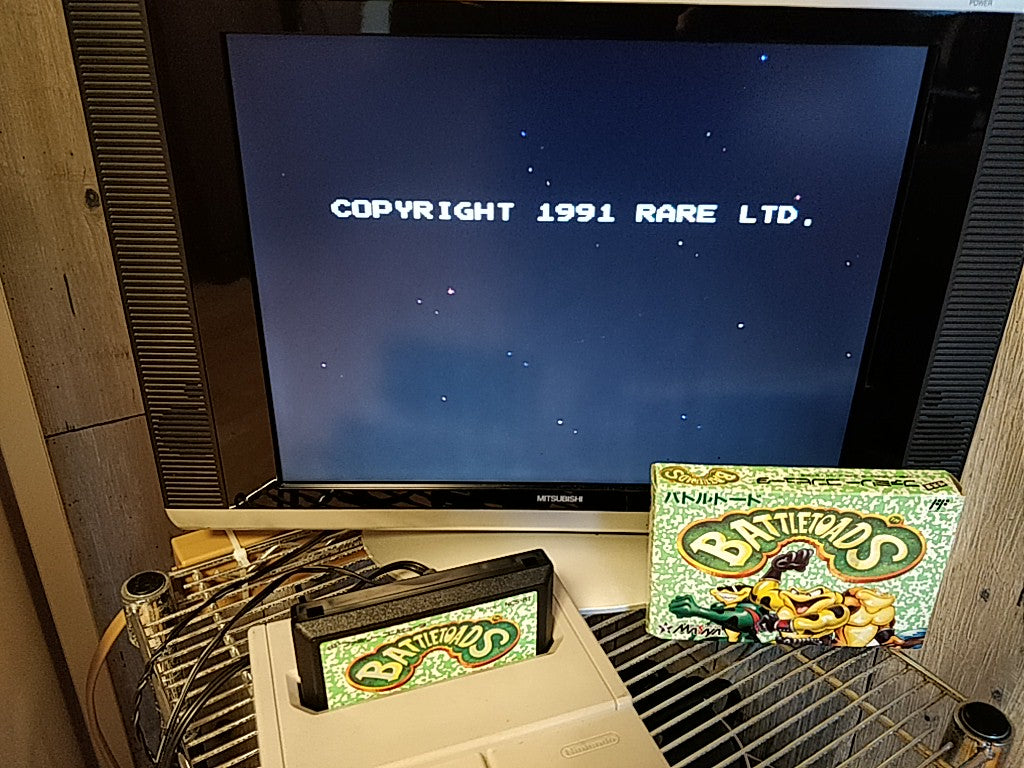 タイトル BattleToads (BATTLETOADS) MESAIA Nintendo Famicom NES Cartridge only tested-b824 - Hakushin Retro Game shop