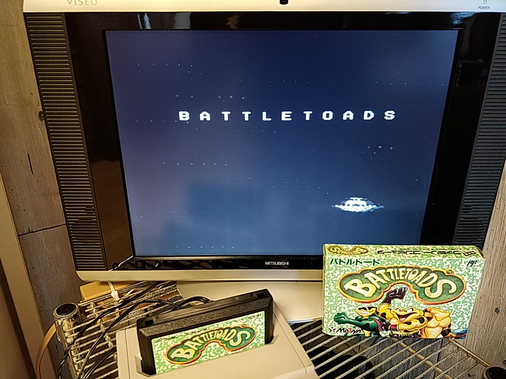 タイトル BattleToads (BATTLETOADS) MESAIA Nintendo Famicom NES Cartridge only tested-b824 - Hakushin Retro Game shop