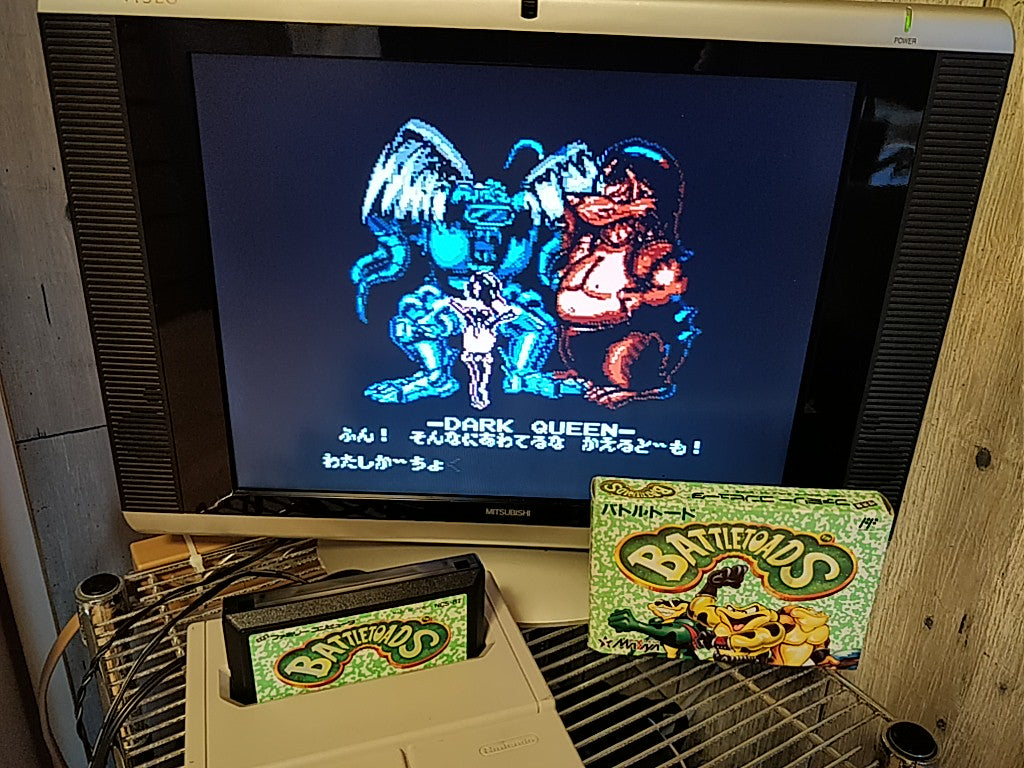 タイトル BattleToads (BATTLETOADS) MESAIA Nintendo Famicom NES Cartridge only tested-b824 - Hakushin Retro Game shop