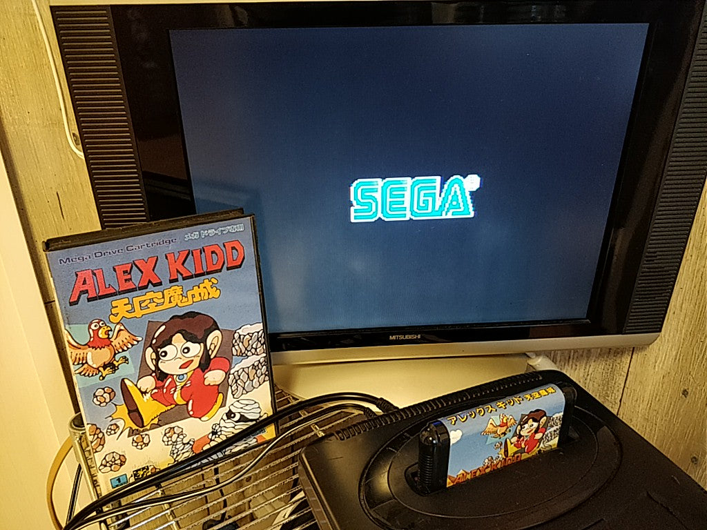Alex Kidd in the Enchanted Castle SEGA MEGA DRIVE Game Genesis Boxed set -b926- - Hakushin Retro Game shop
