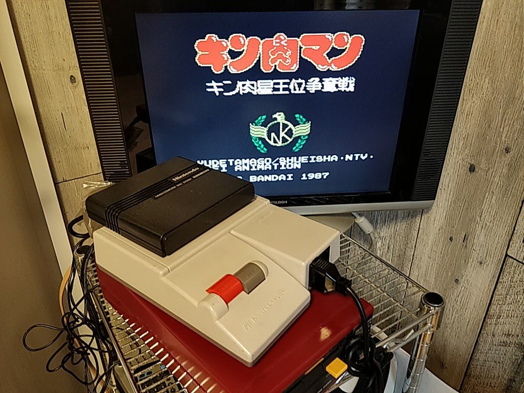 KINNIKUMAN Kinniku Man M.U.S.C.L.E FAMICOM (NES) Disk System boxed tested-b929- - Hakushin Retro Game shop