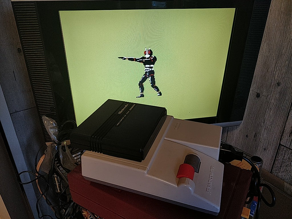KAMEN RIDER Black MASKED RIDER FAMICOM (NES) Disk System/Disk and case-c0303- - Hakushin Retro Game shop
