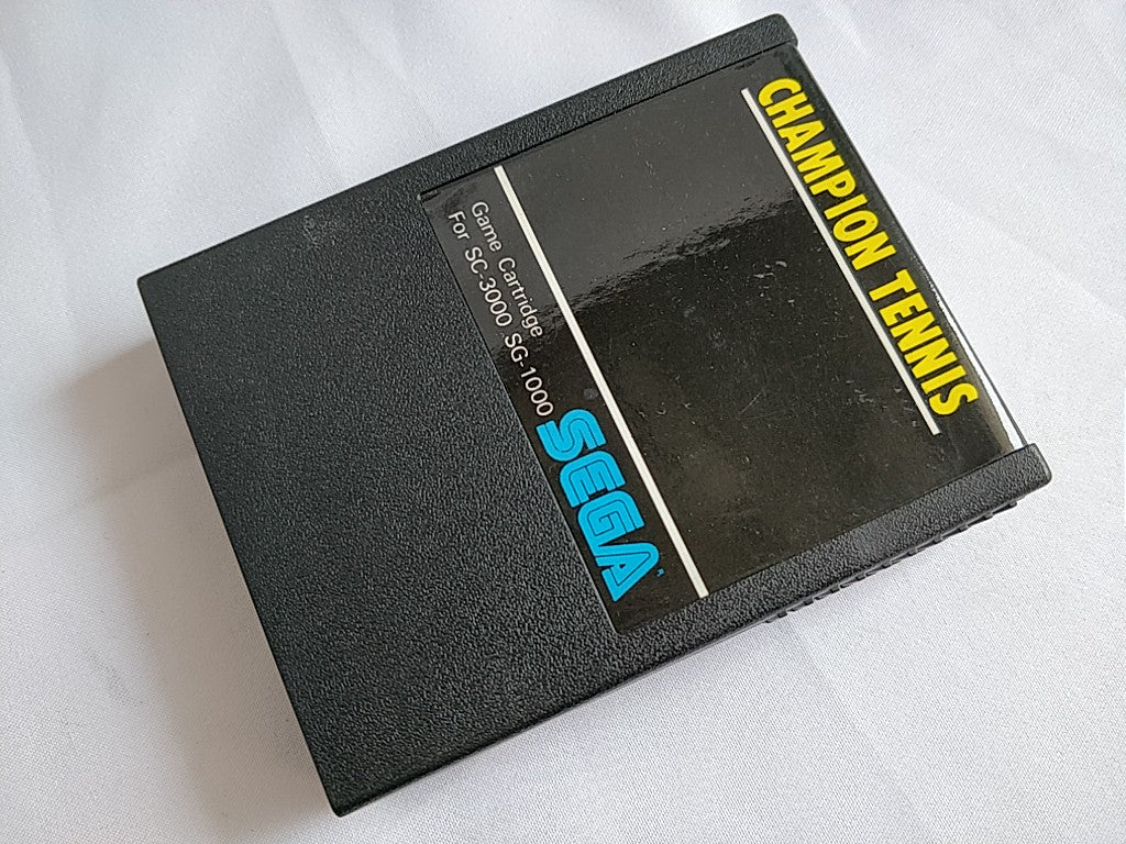 Champion Tennis SEGA Mark 3 Master system Cartridge,Manual,Boxed/tested-c0319- - Hakushin Retro Game shop