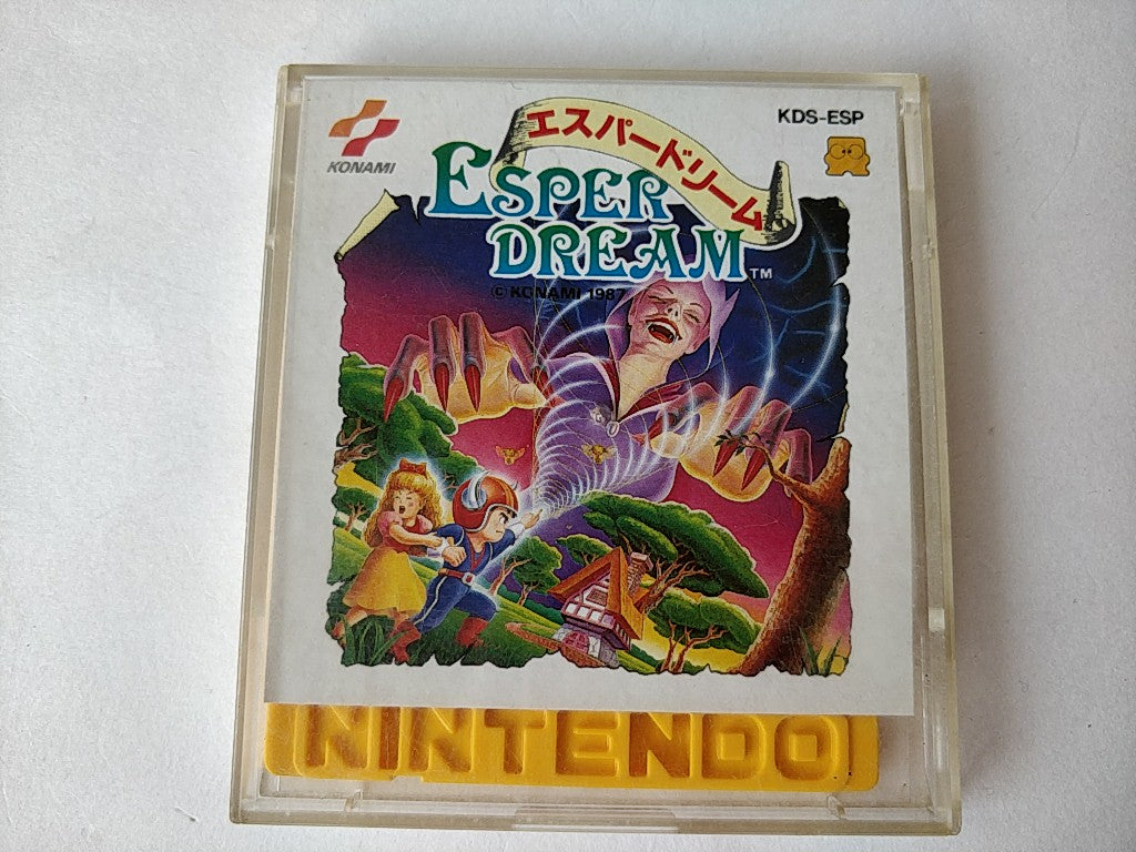 ESPER DREAM FAMICOM (NES) Disk System Game Disk and case set tested-c0407- - Hakushin Retro Game shop