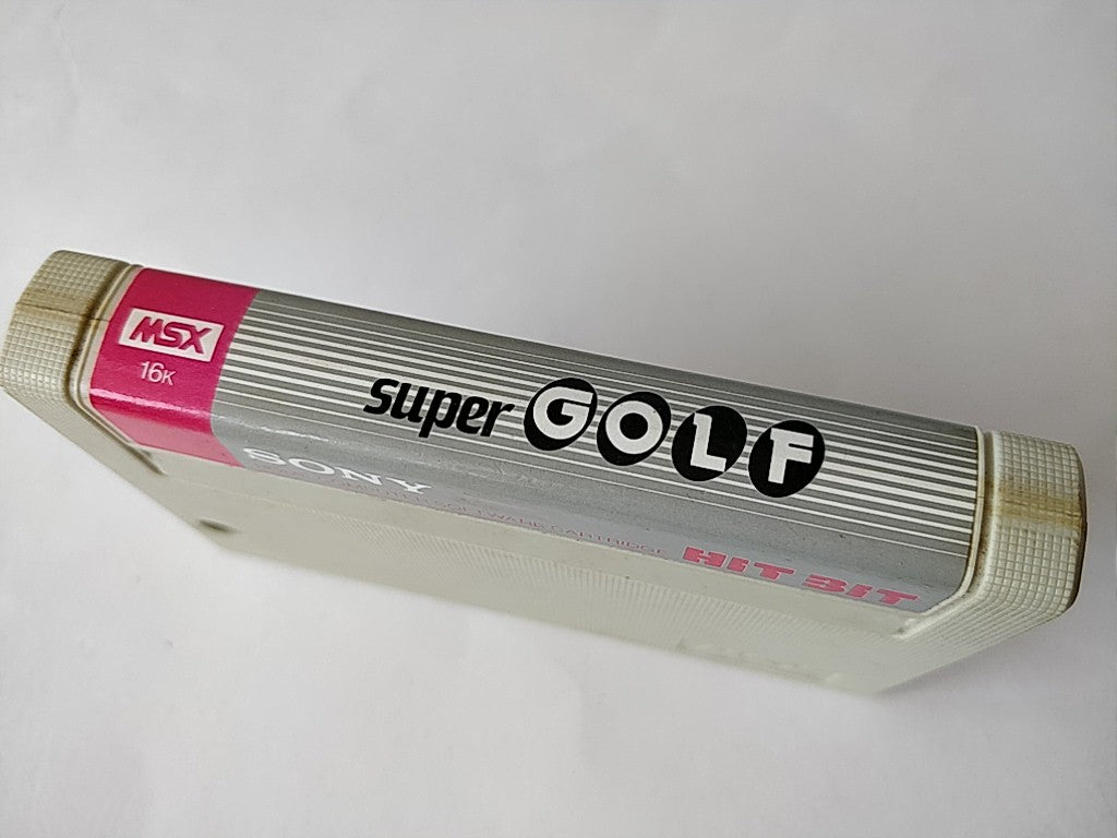 Super Golf for MSX MSX2 Game Cartridge only/NTSC-J tested-c0407- – Hakushin  Retro Game shop