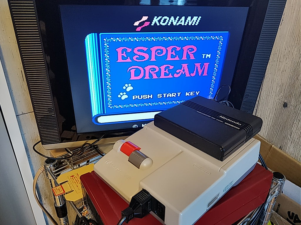 ESPER DREAM FAMICOM (NES) Disk System Game Disk and case set tested-c0407- - Hakushin Retro Game shop