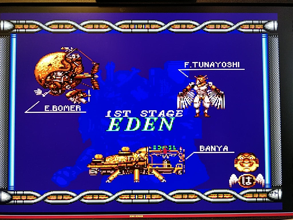 Cho Aniki PC Engine CD-ROM2 Game, w/Spine card, Manual, Case, Working-f0629-2