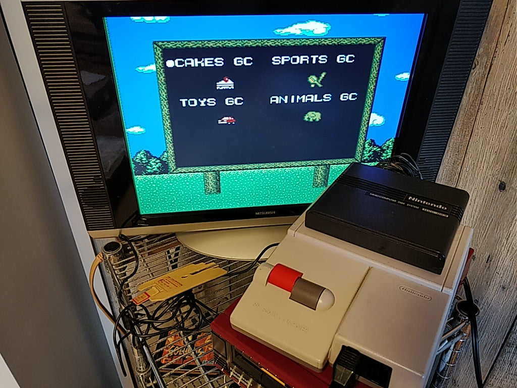 Pat Pat Golf FAMICOM (NES) Disk System disk only tested-c0414- - Hakushin Retro Game shop