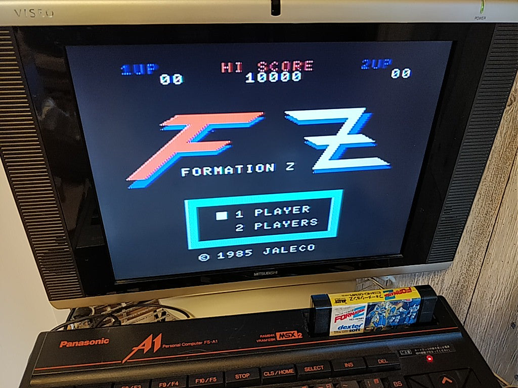 FORMATION Z (Aeroboto) MSX MSX2 Game Cartridge only tested-c0414- - Hakushin Retro Game shop