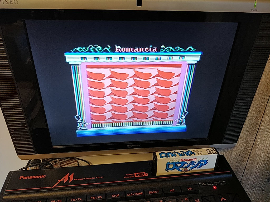 Romancia dragon slayer Jr. MSX MSX2 Game Cartridge only Japan tested-c0414- - Hakushin Retro Game shop