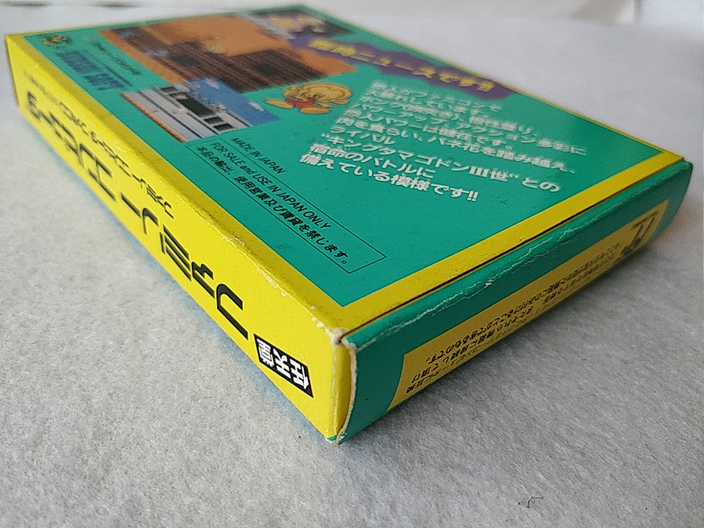 FC GENJIN Bonks Adventure Nintendo FAMICOM (FC) Cartridge,Manual,Boxed -c0419- - Hakushin Retro Game shop