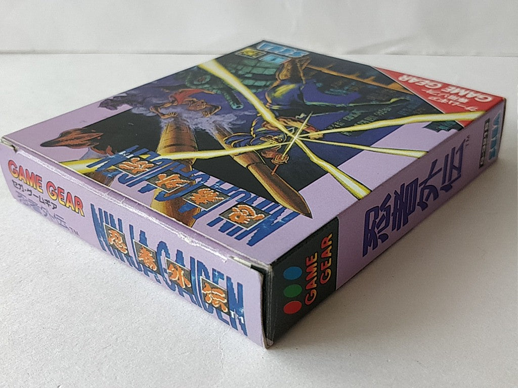 Ninja Gaiden SEGA GAME GEAR GG Cartridge,Manual,Boxed set tested-c0524-