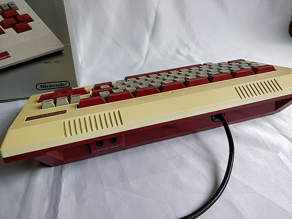 Nintendo Famicom Family Basic Keyboard console ,manual HVC-007 Boxed set-c0525- - Hakushin Retro Game shop