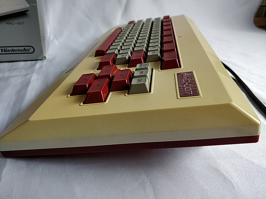 Nintendo Famicom Family Basic Keyboard console ,manual HVC-007 Boxed set-c0525- - Hakushin Retro Game shop