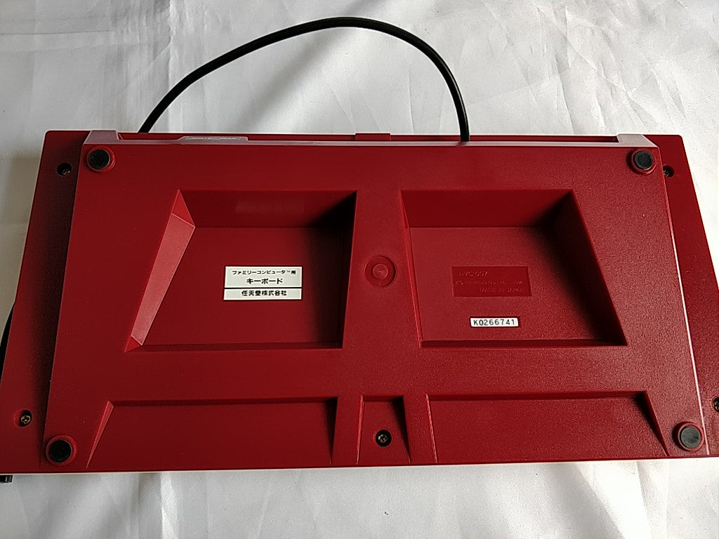 Nintendo Famicom Family Basic Keyboard console ,manual HVC-007 Boxed set-c0525- - Hakushin Retro Game shop