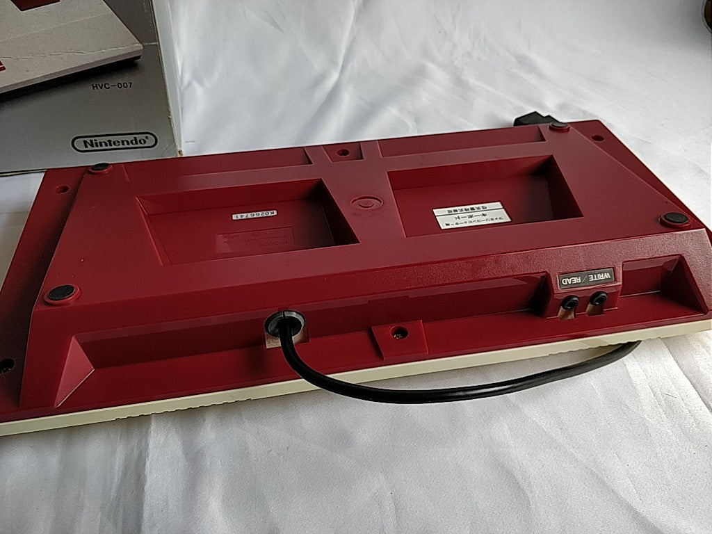 Nintendo Famicom Family Basic Keyboard console ,manual HVC-007 Boxed set-c0525- - Hakushin Retro Game shop