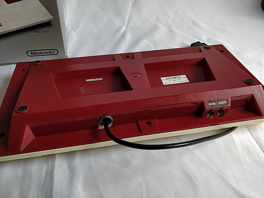 Nintendo Famicom Family Basic Keyboard console ,manual HVC-007 
