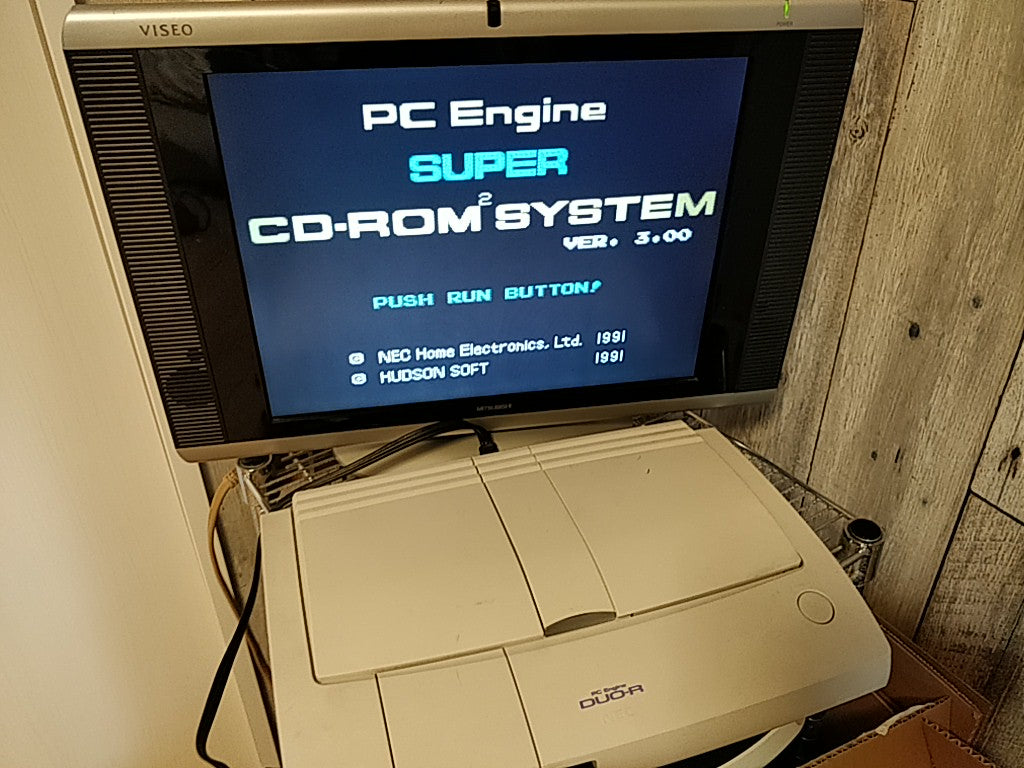 3x3 eyes limited edition W/spine,VHS,PC Engine CD-ROM2 PCE set tested-cc0615 - Hakushin Retro Game shop