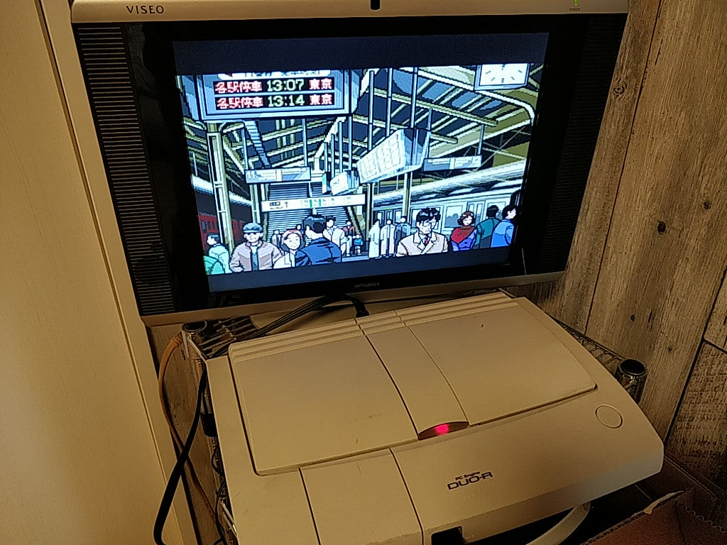 3x3 eyes limited edition W/spine,VHS,PC Engine CD-ROM2 PCE set tested-cc0615 - Hakushin Retro Game shop