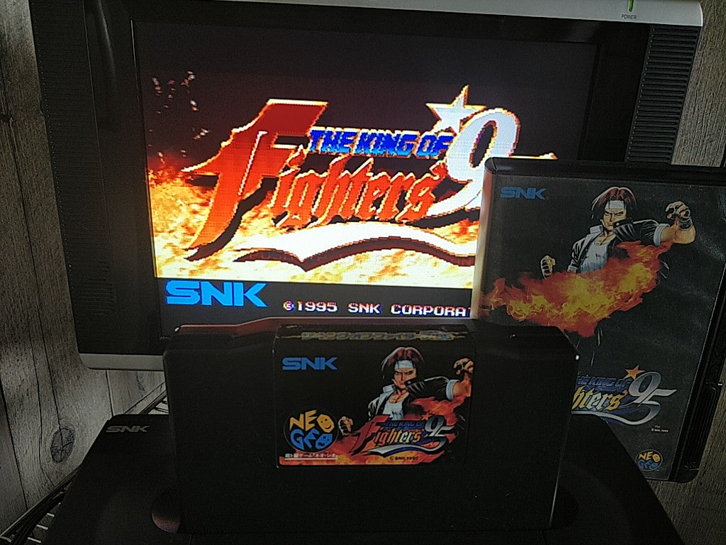 KOF97 THE KING OF FIGHTERS 97 SNK NEO GEO AES Cartridge, Manual Boxed –  Hakushin Retro Game shop