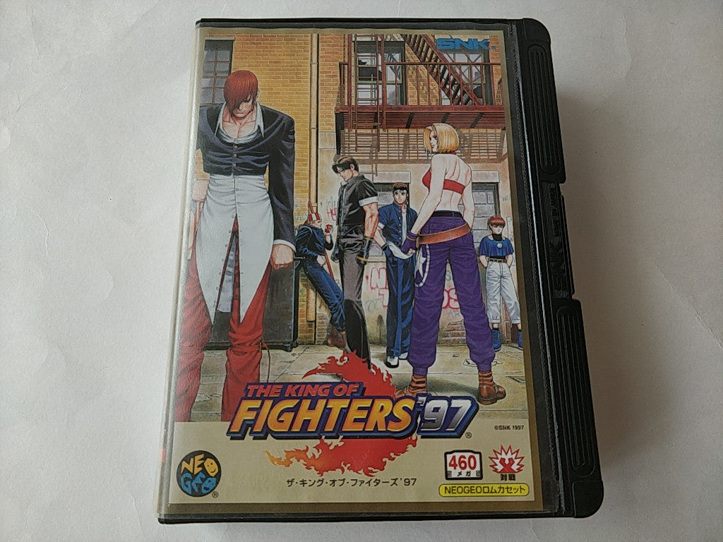 NEOGEO THE KING OF FIGHTERS \'97 ROM cassette The King ob Fighter z Neo geo  rom start-up has confirmed : Real Yahoo auction salling