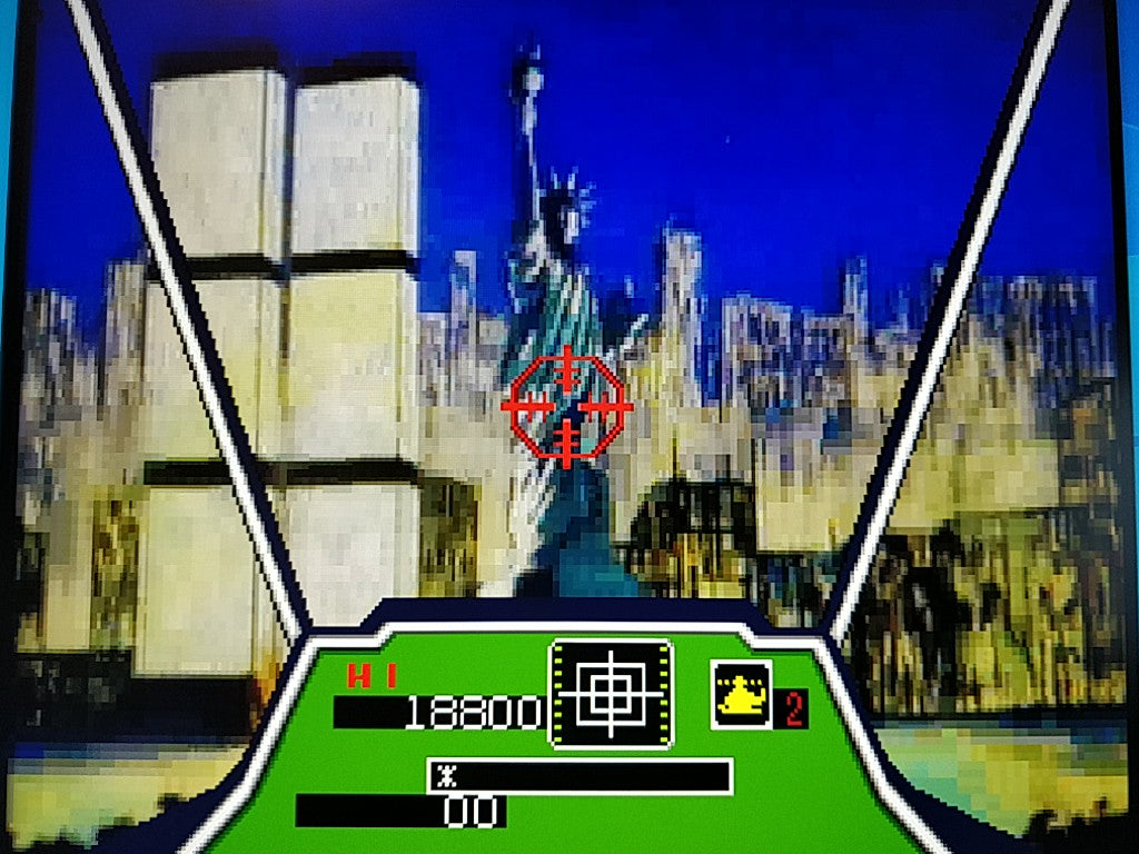 Thunder Storm & Road Blaster SEGA Saturn/Game Disk and Boxed tested-c0915- - Hakushin Retro Game shop