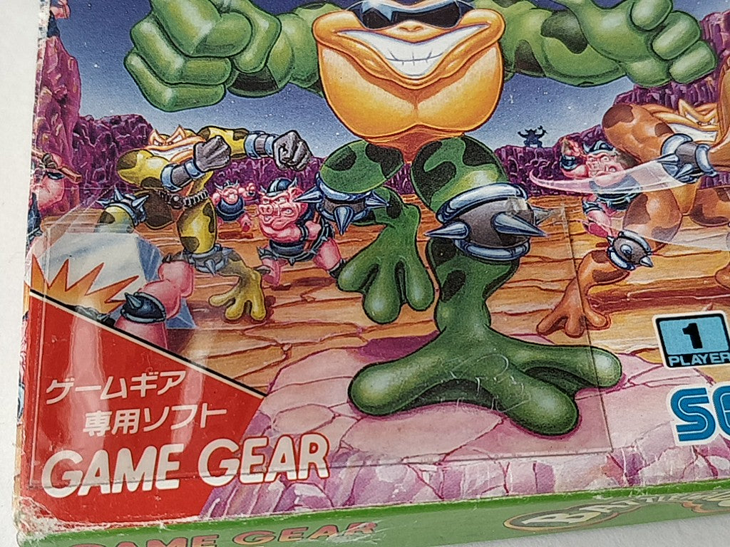 BATTLETOARDS SEGA GAME GEAR GG Cartridge,Manual,Boxed set tested-c0929- - Hakushin Retro Game shop