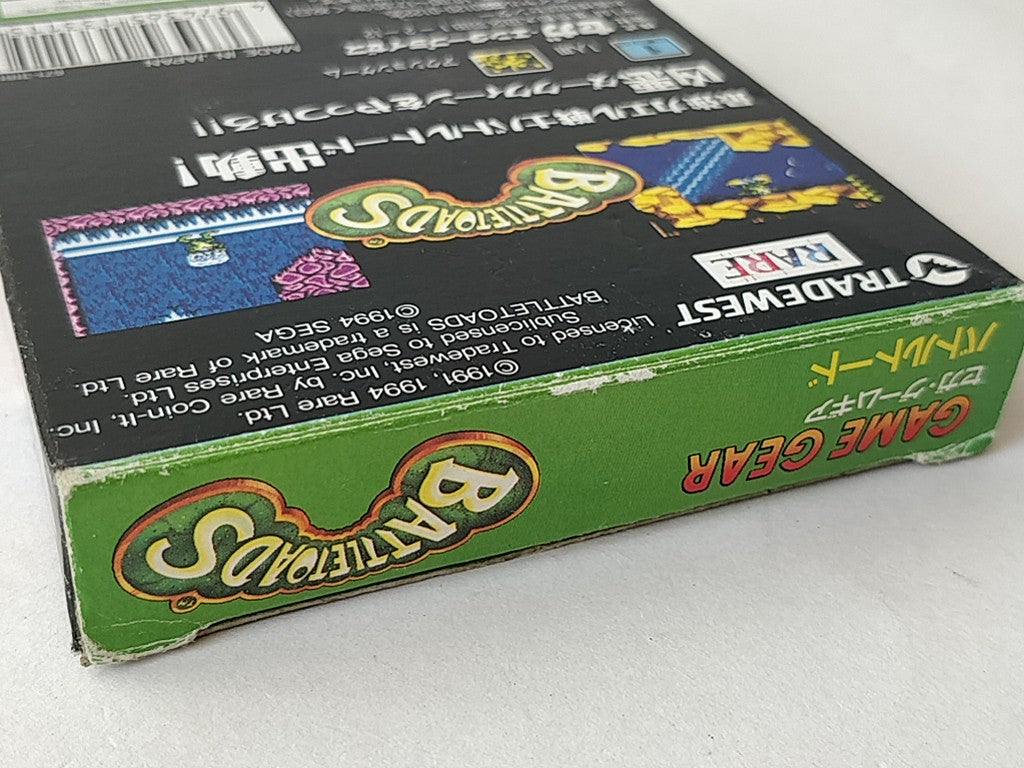 BATTLETOARDS SEGA GAME GEAR GG Cartridge,Manual,Boxed set tested-c0929- - Hakushin Retro Game shop