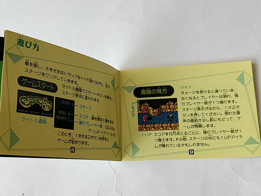 BATTLETOARDS SEGA GAME GEAR GG Cartridge,Manual,Boxed set tested-c0929- - Hakushin Retro Game shop