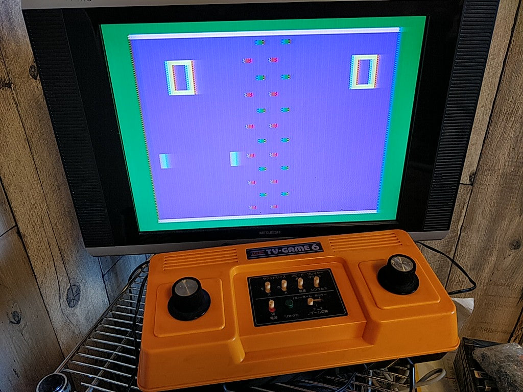 Nintendo TV GAME 6 (CTG-6V) Console and RF switch set Tested-c0929
