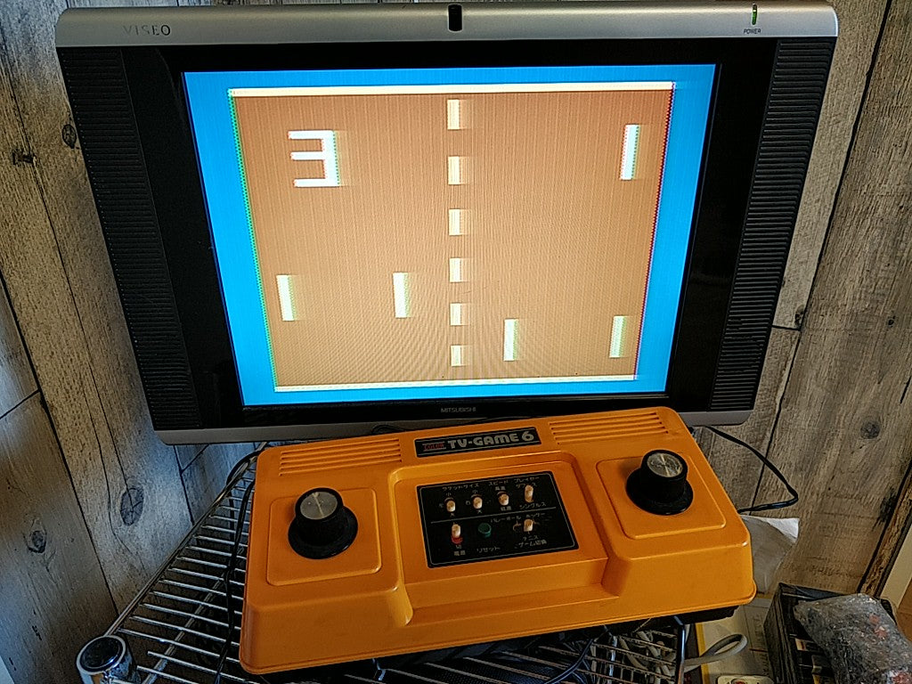 Nintendo TV GAME 6 (CTG-6V) Console and RF switch set Tested-c0929