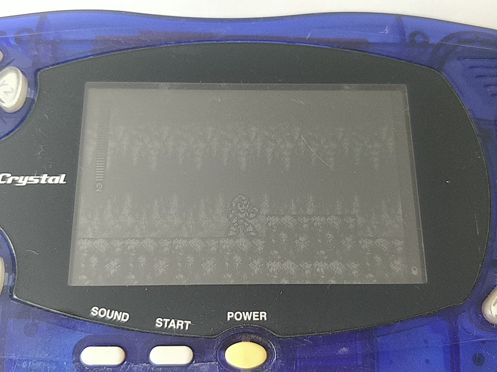 Wonder Swan Crystal Clear Blue BANDAI WSC Handheld Console tested-c1003- - Hakushin Retro Game shop