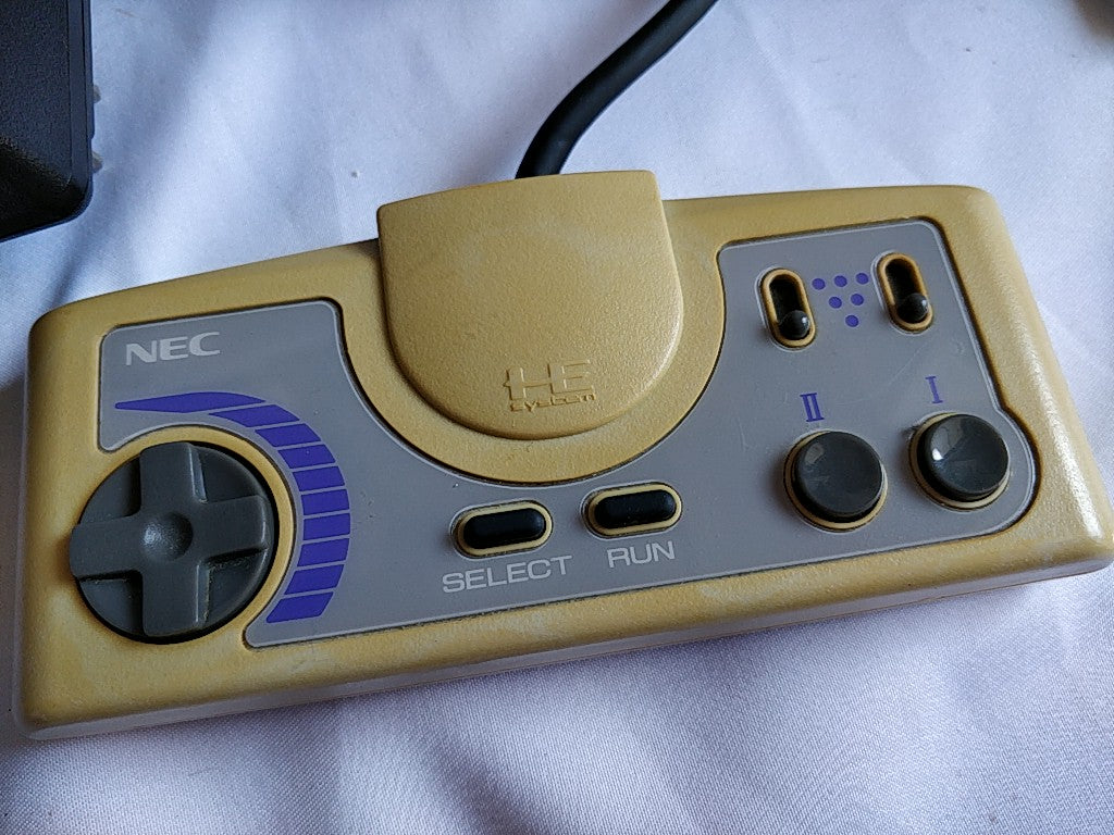 NEC PC Engine DUO-R Console(TurboDUO PI-TG10),Pad,PSU,AV Cable Games Boxed-c1013 - Hakushin Retro Game shop