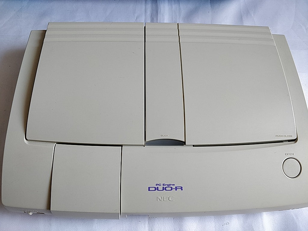 NEC PC Engine DUO-R Console(TurboDUO PI-TG10),Pad,PSU,AV Cable Games Boxed-c1013 - Hakushin Retro Game shop