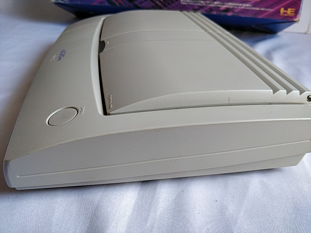 NEC PC Engine DUO-R Console(TurboDUO PI-TG10),Pad,PSU,AV Cable Games Boxed-c1013 - Hakushin Retro Game shop