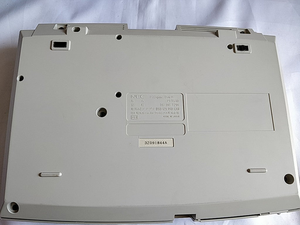 NEC PC Engine DUO-R Console(TurboDUO PI-TG10),Pad,PSU,AV Cable 
