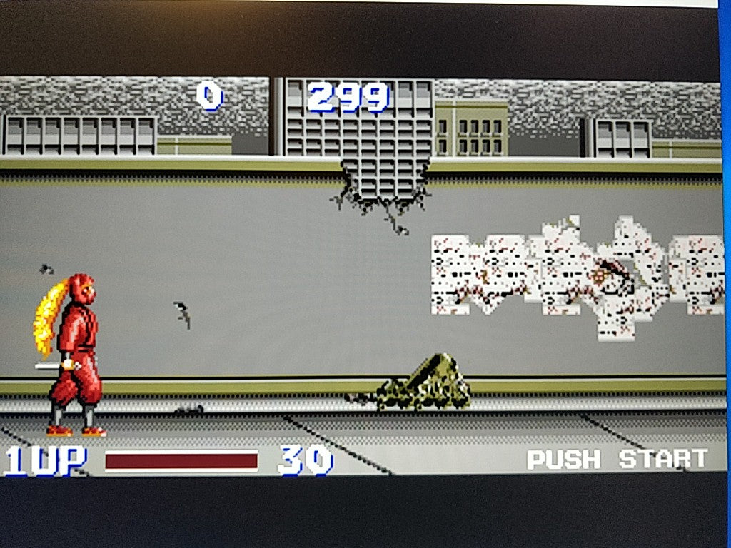 THE NINJA WARRIORS MEGA CD Game Disk,MAnual,Spine card, Boxed tested -c1023- - Hakushin Retro Game shop