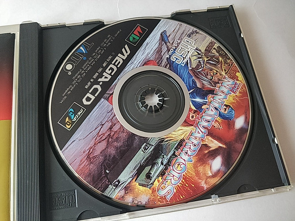 THE NINJA WARRIORS MEGA CD Game Disk,MAnual,Spine card, Boxed tested -c1023- - Hakushin Retro Game shop