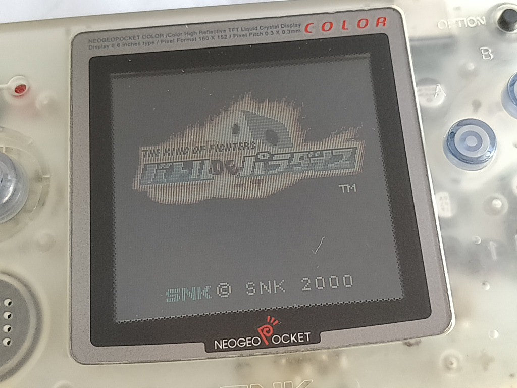 The King of Fighters Battle de Paradise NEO GEO Pocket, Manual, box set-e0904-