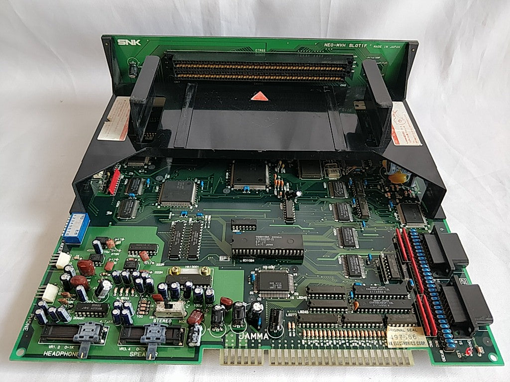 Defective/JUNK NEO GEO MVS System Motherboard (A Board) SNK NEO-MVH JAMMA-c1115-