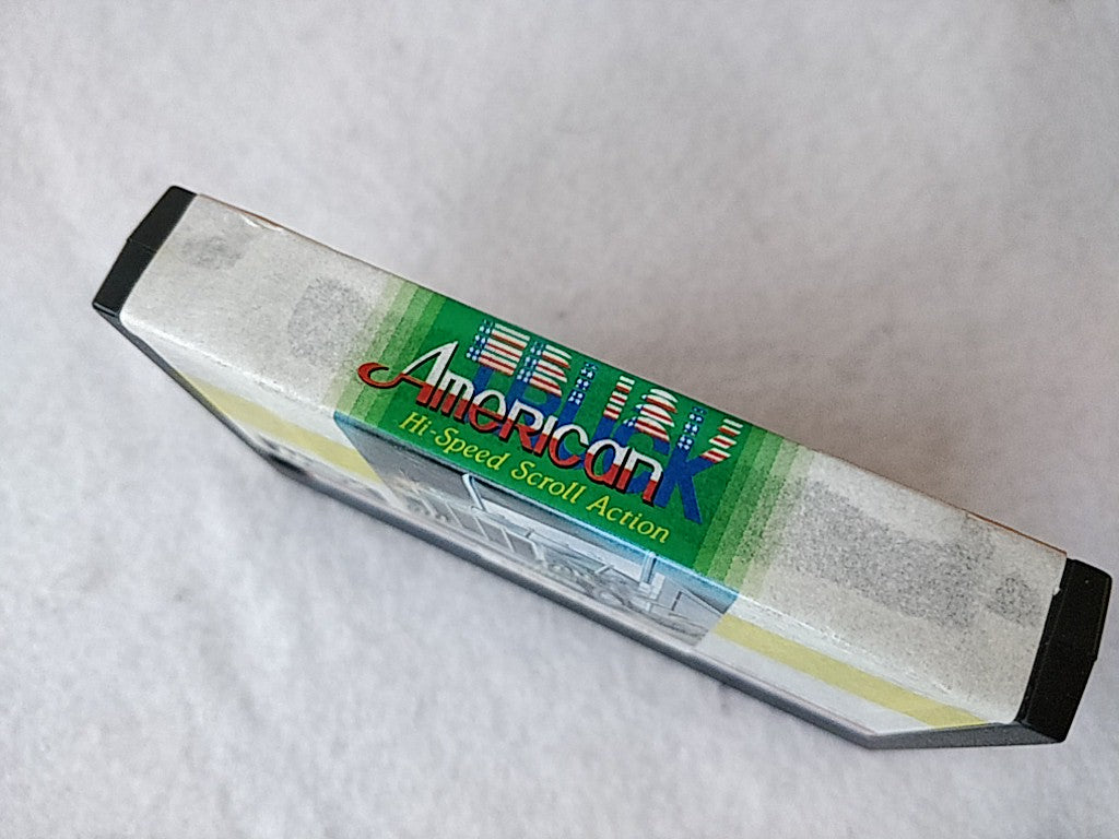 American truck MSX MSX2 Cartridge,Manual,Boxed set tested-c1120 - Hakushin Retro Game shop