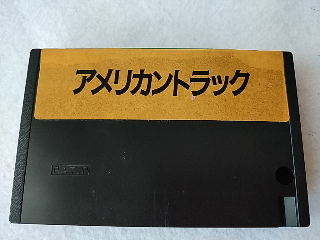 American truck MSX MSX2 Cartridge,Manual,Boxed set tested-c1120 - Hakushin Retro Game shop