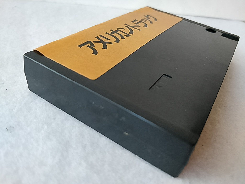 American truck MSX MSX2 Cartridge,Manual,Boxed set tested-c1120 - Hakushin Retro Game shop