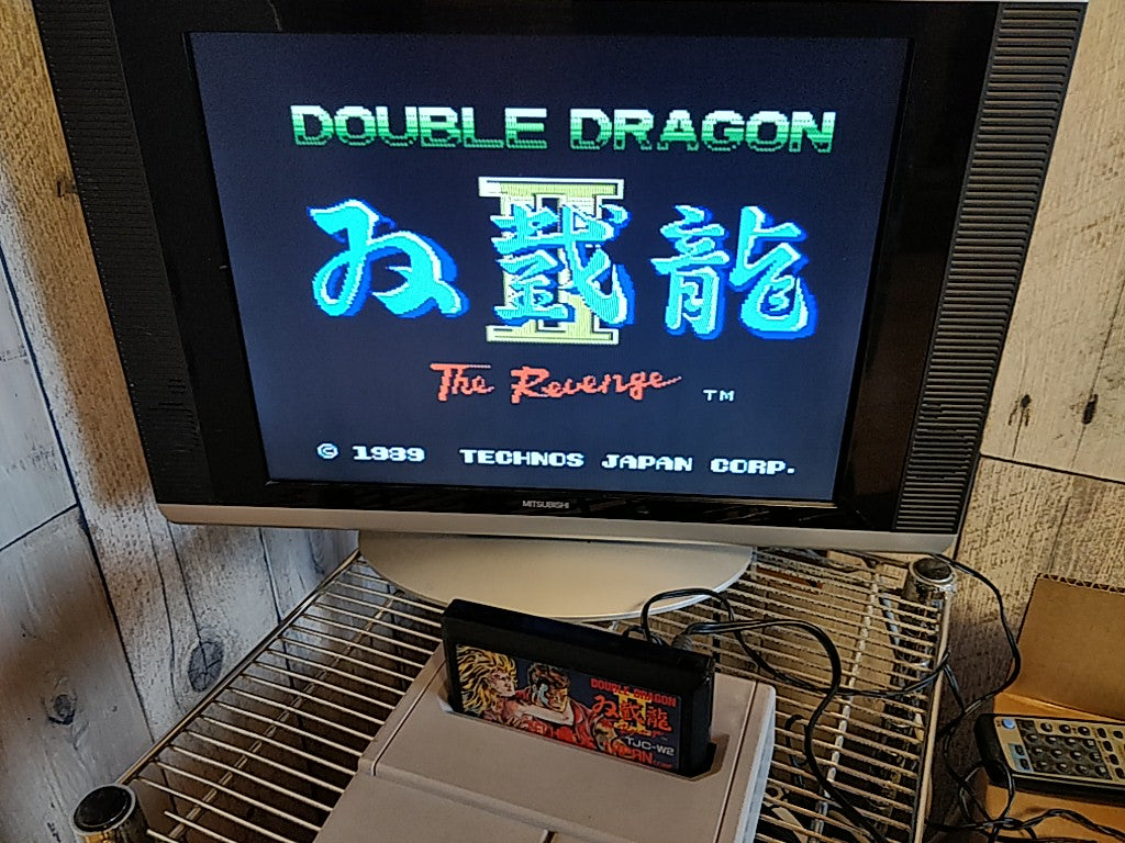 Double Dragon Series 1,2,3 set Nintendo Famicom FC NES Cartridge-c1203-
