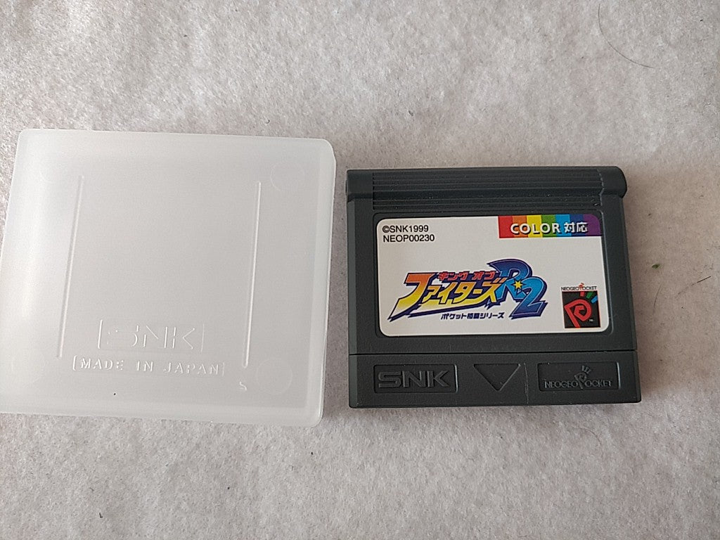 KING OF FIGHTERS KOF ROUND 2 R-2 NEOGEO Pocket Cartridge ,manual Boxed-b1213- - Hakushin Retro Game shop